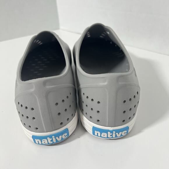 Native Shoes Women's Jefferson Flax Gray White Size 9 NEW - Picture 5 of 10